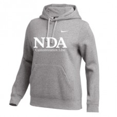 Nike Women's Club Hoodie (D. Grey)